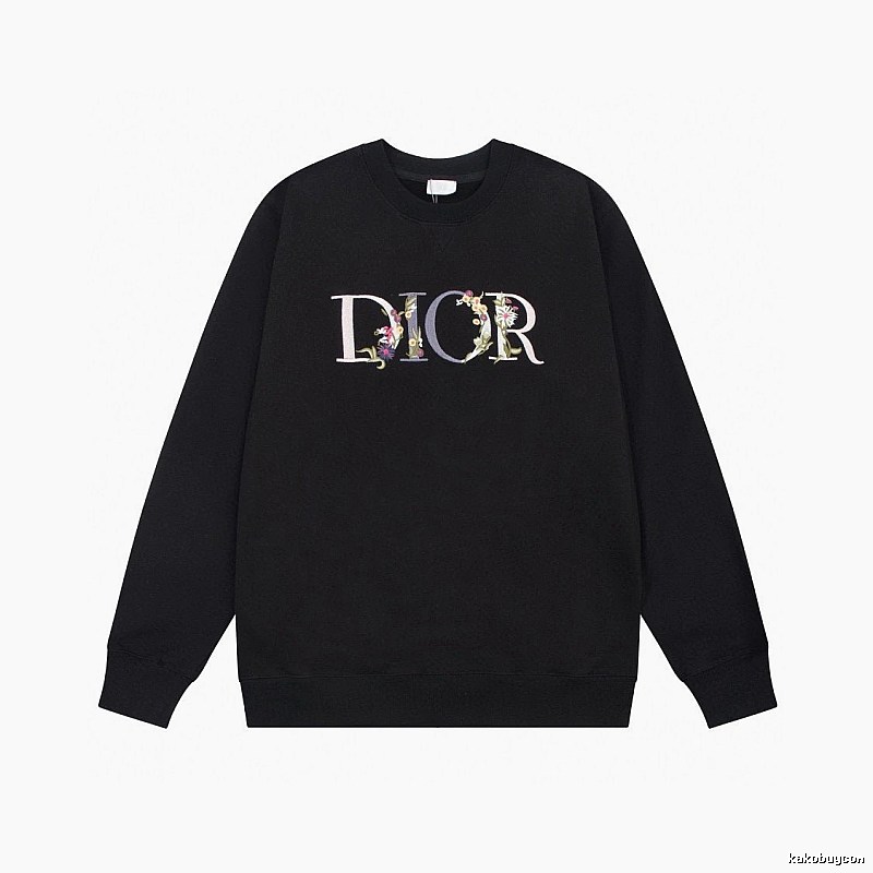 Sweatshirt by Dior with Black Sweatshirt with Dior Floral