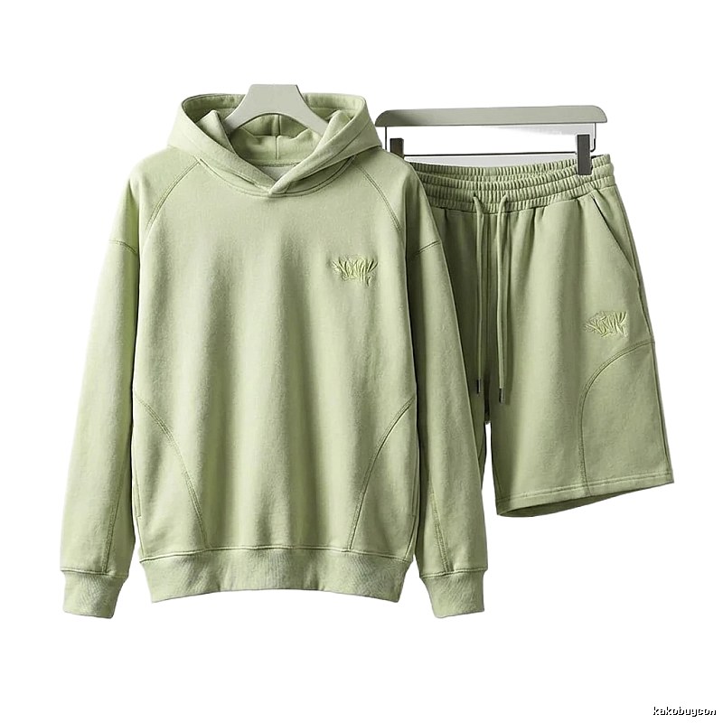 SynaWorld casual style light green suit