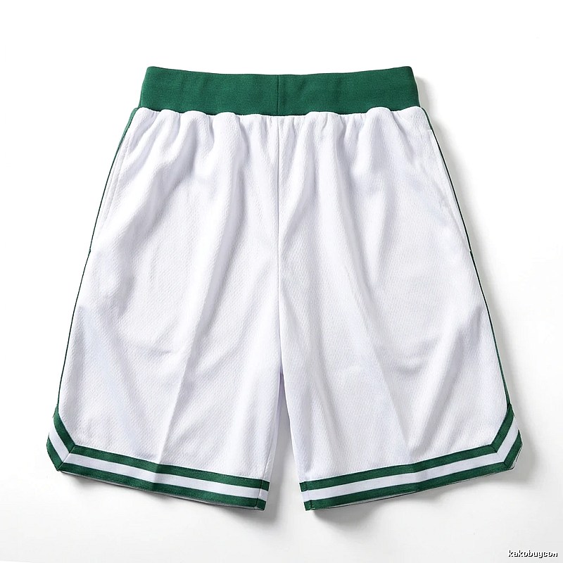 Tatum sporty white-green shorts