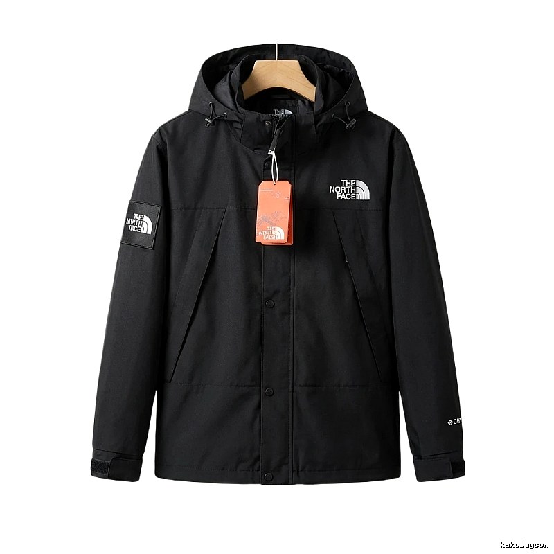 The North Face outdoor-style black coat