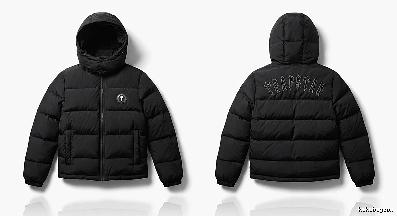 Trapstar Black Trendy and Cool Down Jacket