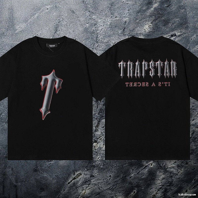 Trapstar Classic Keys graphic T-shirt Black White Key with Travel-Friendly Style