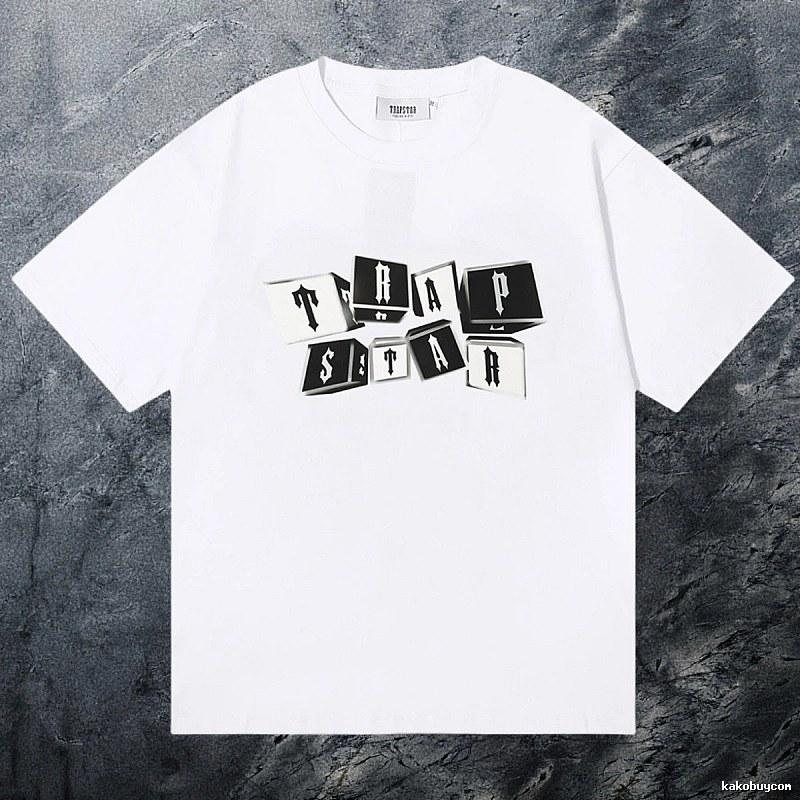 Trapstar Easy Match Keys graphic T-shirt Black White Key for Leisure Wear