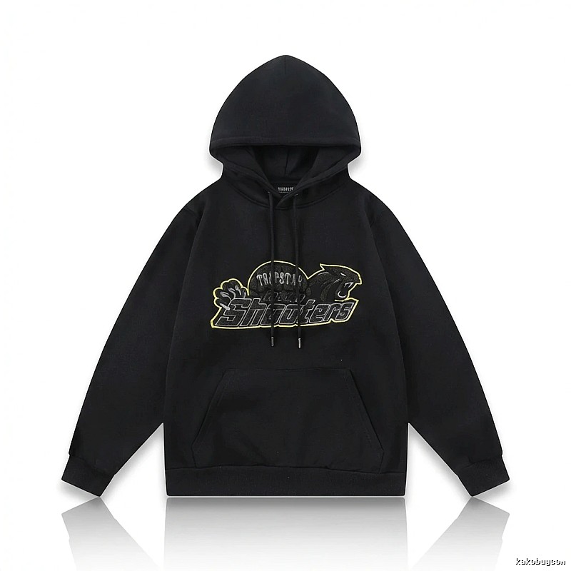 Trapstar Print Trendy and Cool Black Sweatshirt