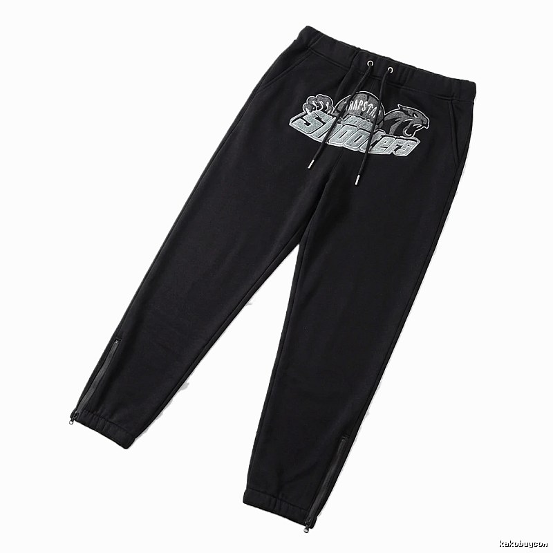 Trapstar Printed Trendy Black Sweatpants