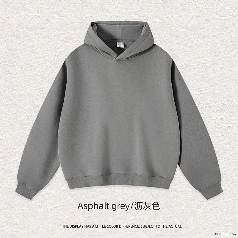 Travel Blank pullover hoodie Black Minimal A with Modern Look