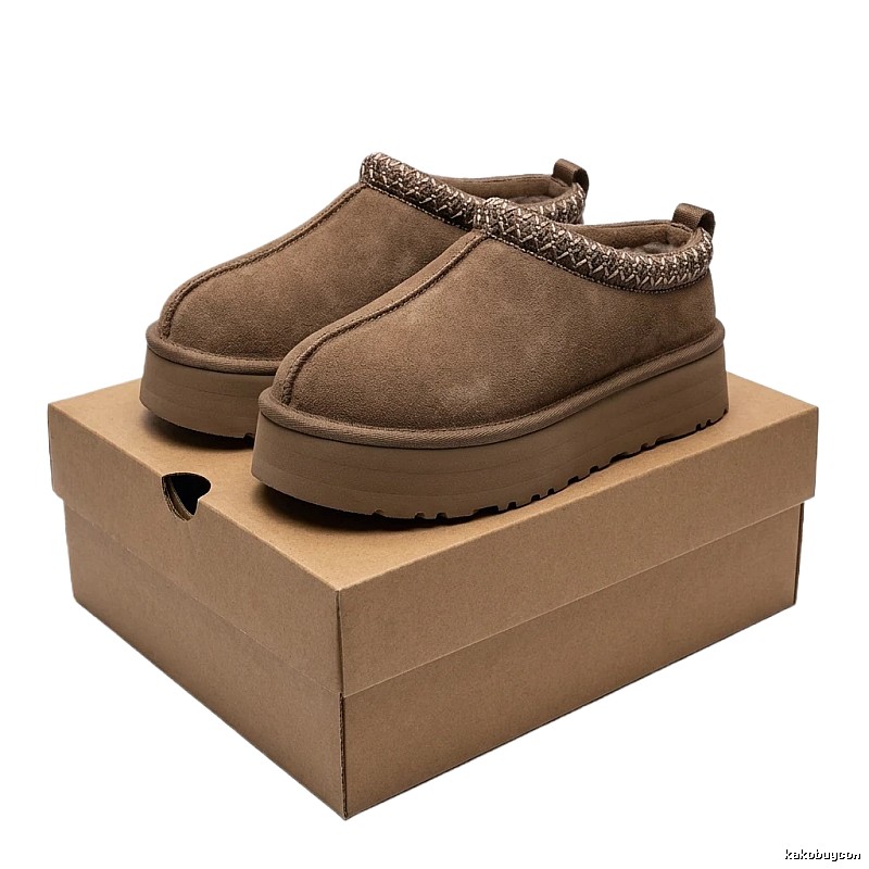 UGG retro brown thick-soled shoes