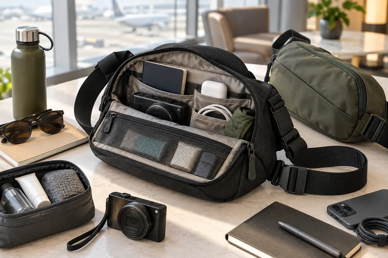 kakobuy Travel Sling Bag Buying Intro visual guide for kakobuy